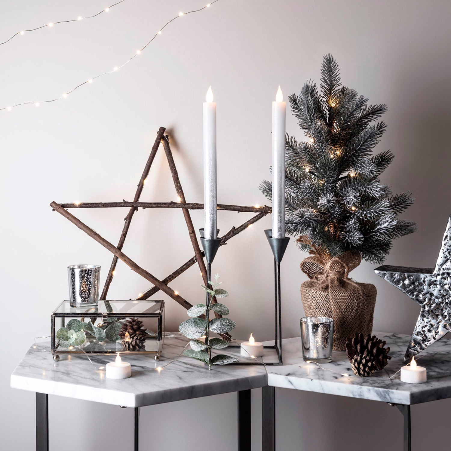 Frostlume | Mini decorazione albero di Natale a LED