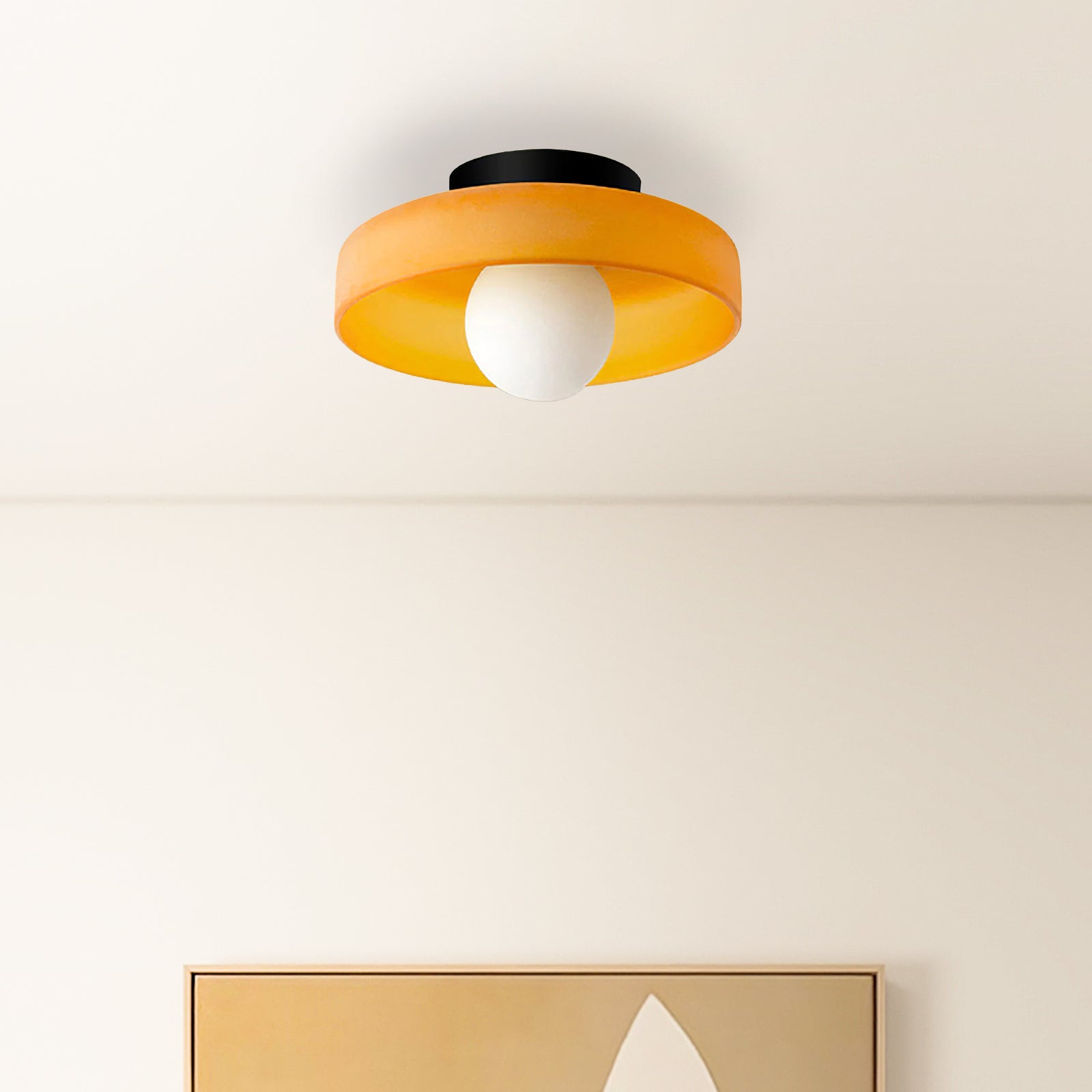 Modern round ceiling light