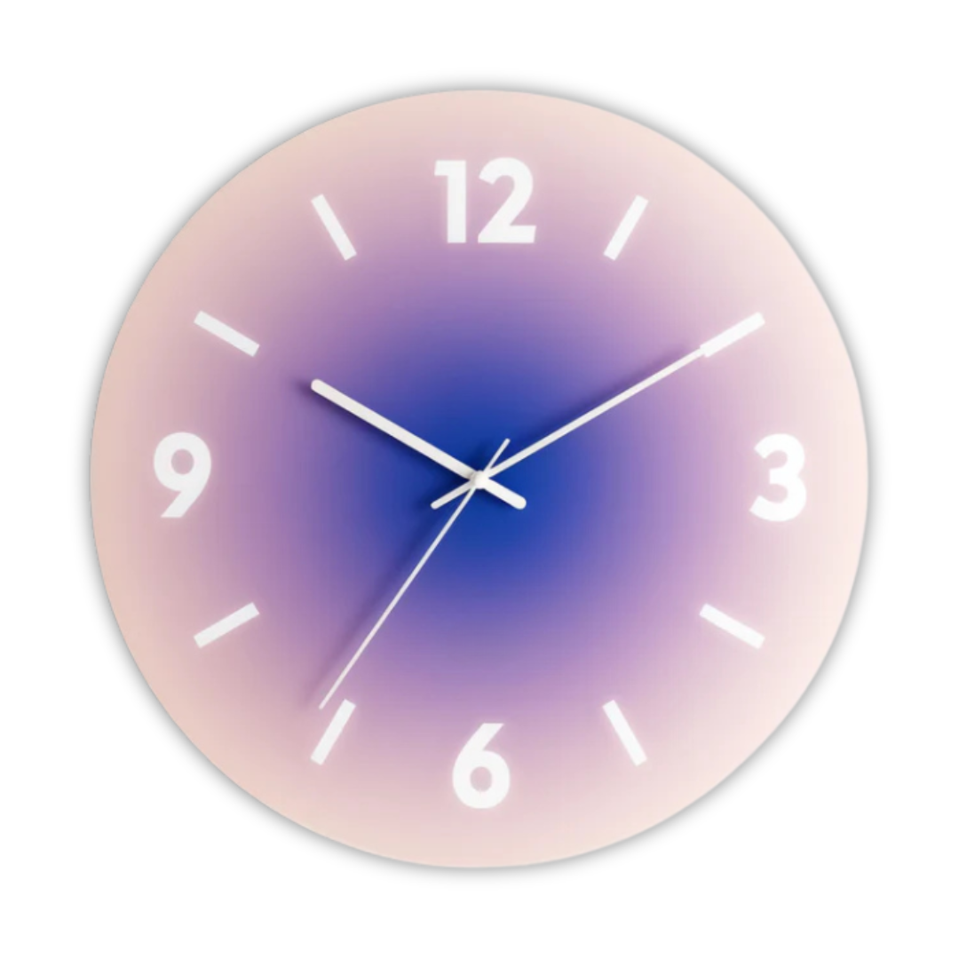 Gleamora | Große moderne Wanduhr