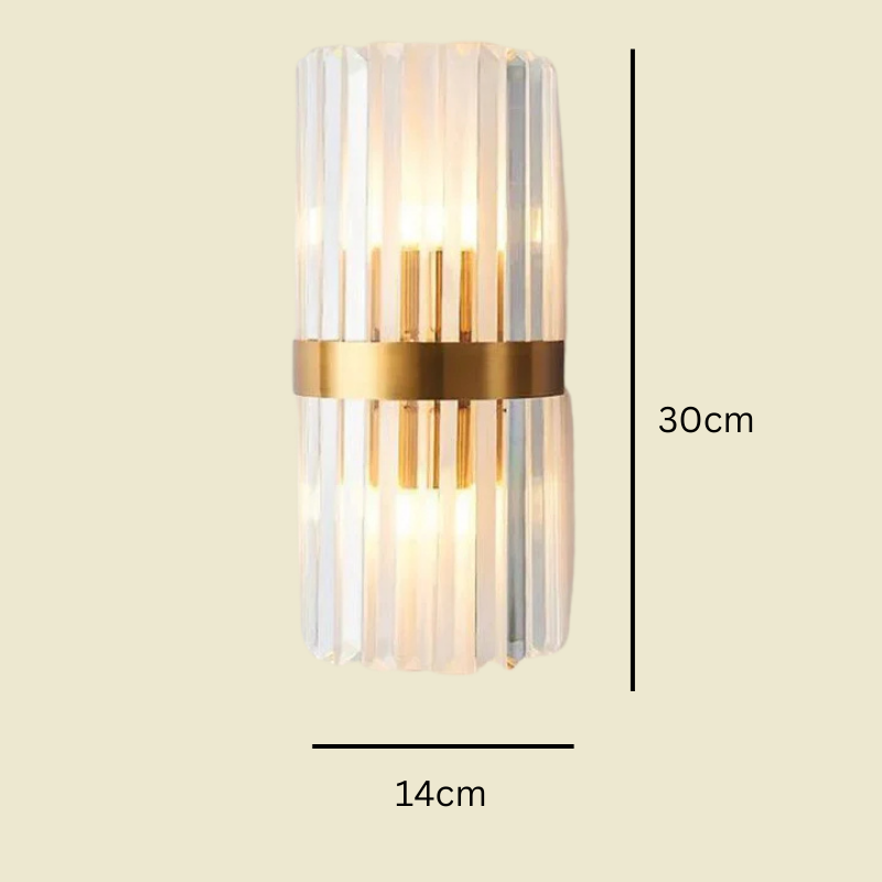 Gleamora | Lámpara de aplique de pared moderna