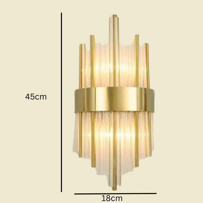 Gleamora | Lámpara de aplique de pared moderna