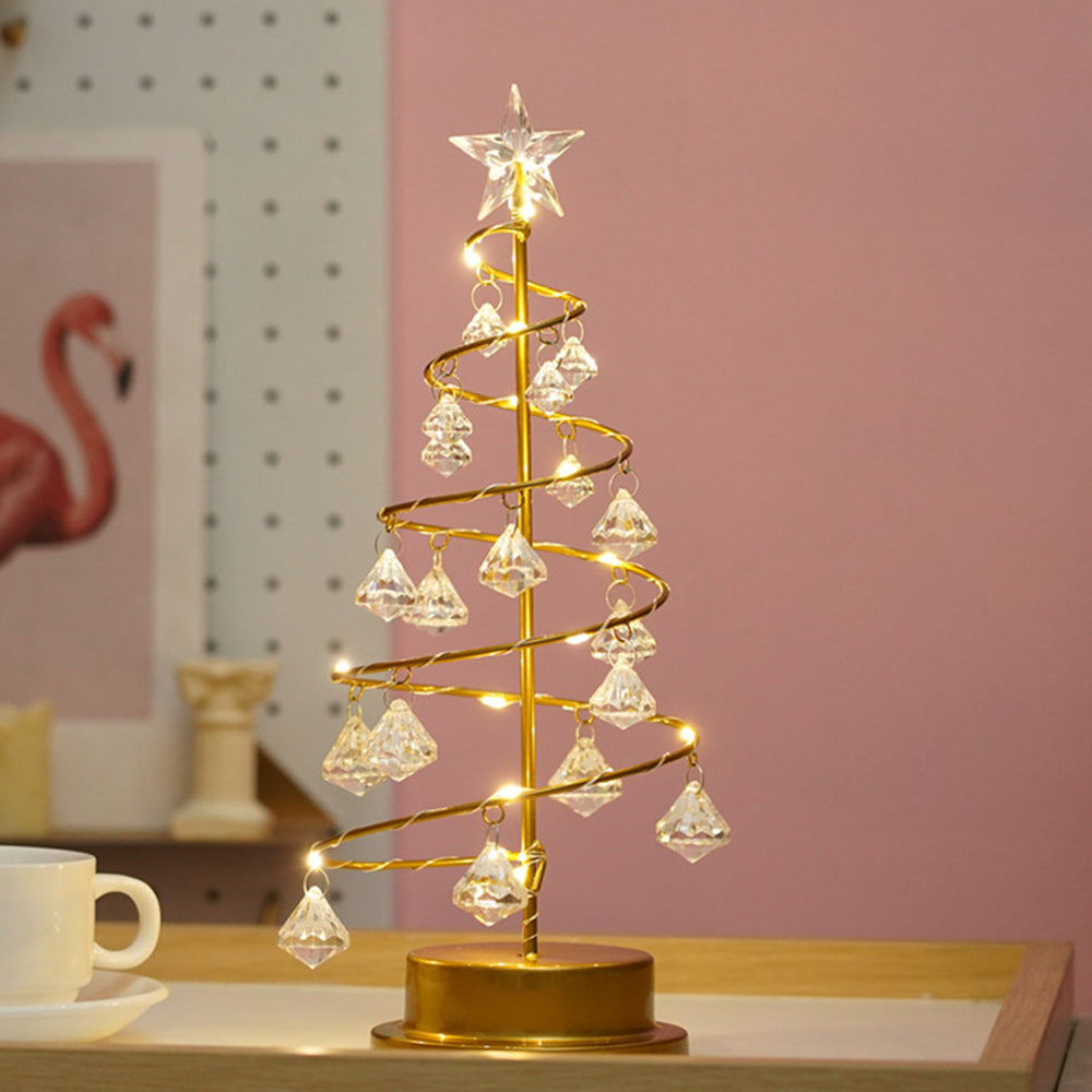 GlimmerGlow | Mini Christmas Tree with Lights 0
