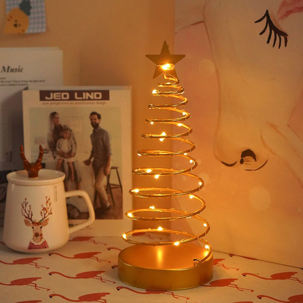 GlimmerGlow | Mini Christmas Tree with Lights 7