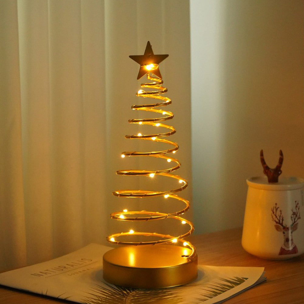 GlimmerGlow | Mini Christmas Tree with Lights 8
