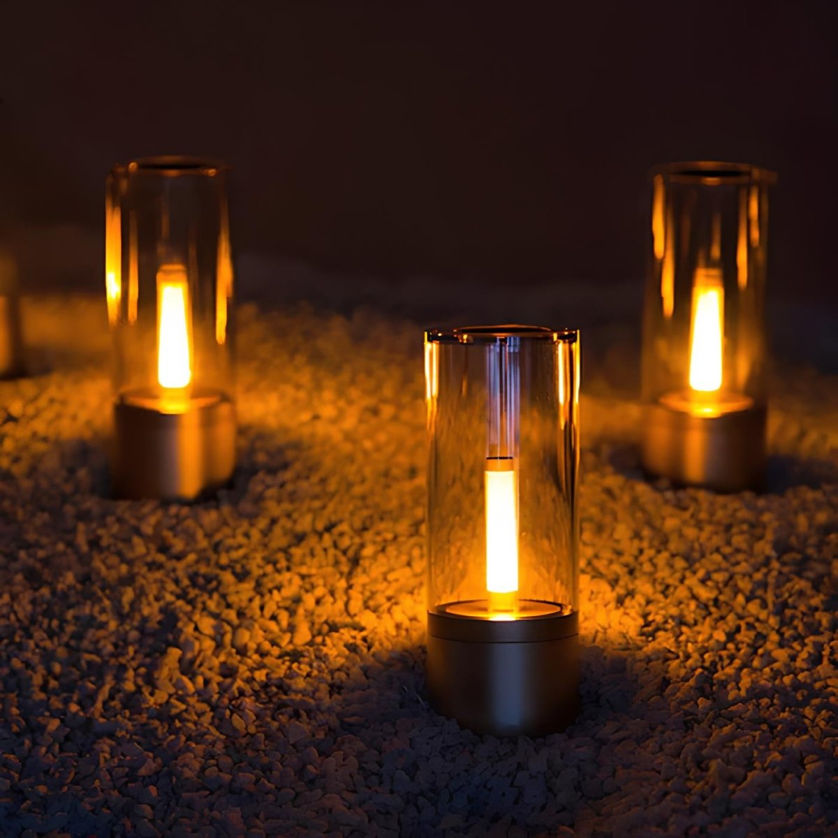 Glitzlit | Batterijgevoede Draadloze Tafellamp