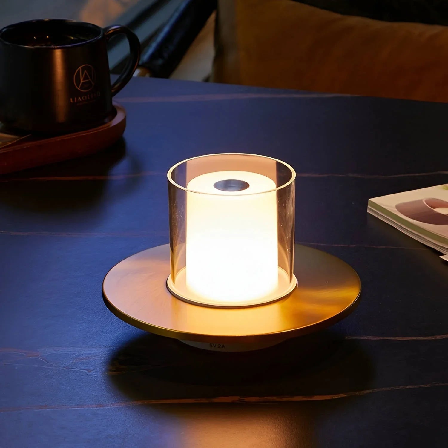 Glowlix | Lámpara de mesa recargable inalámbrica