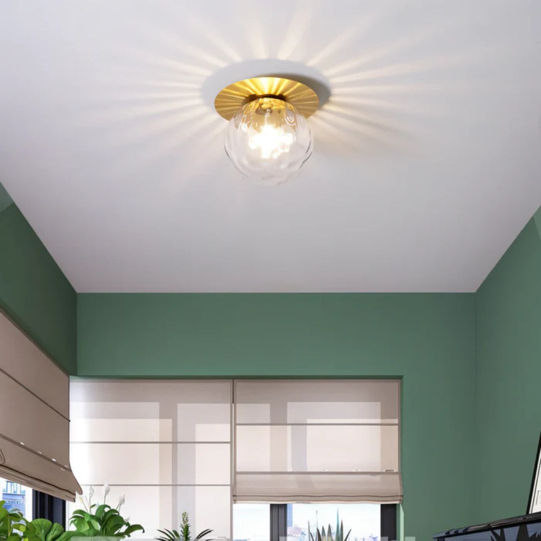 Glowlux | LED Ceiling Light Fixture with Crystal Balls 1