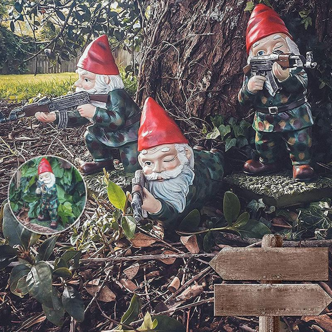 GnomeGuard | Militärischer Gartenzwerg