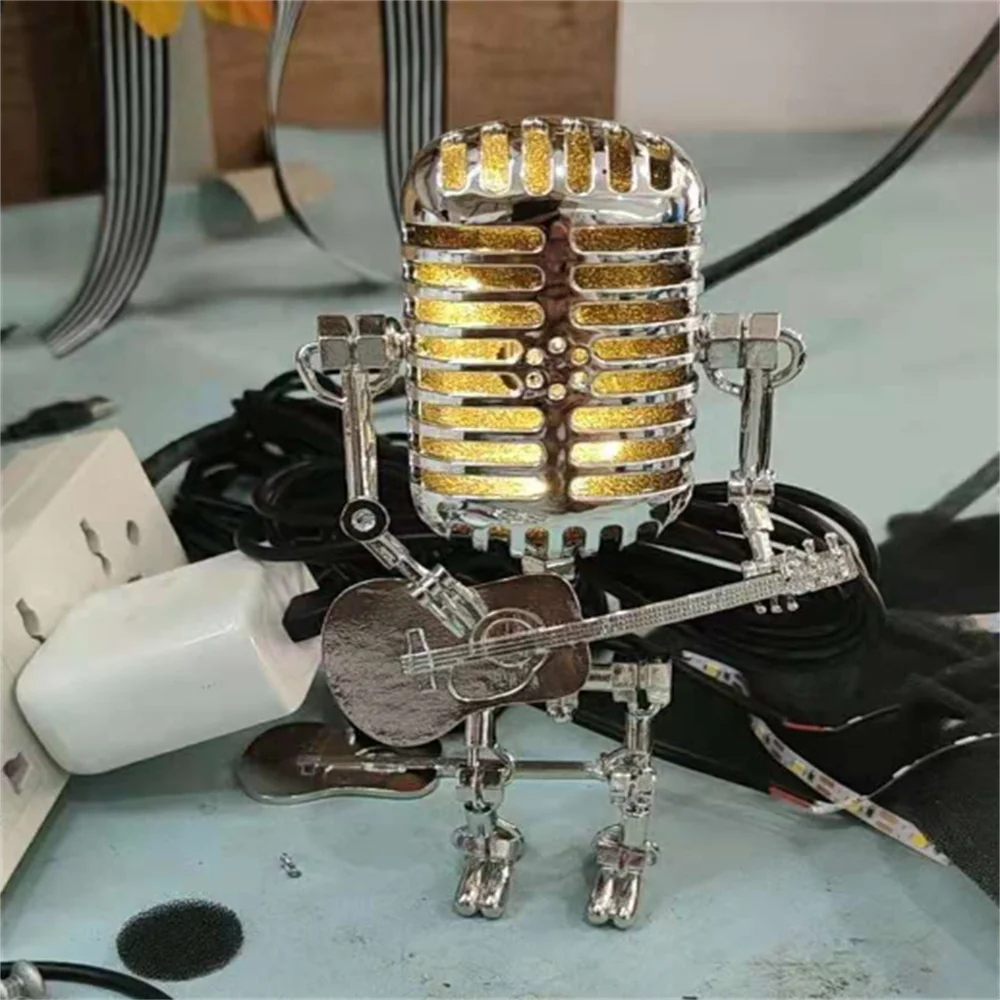 Guitarlamp | Lamp robot with guitar