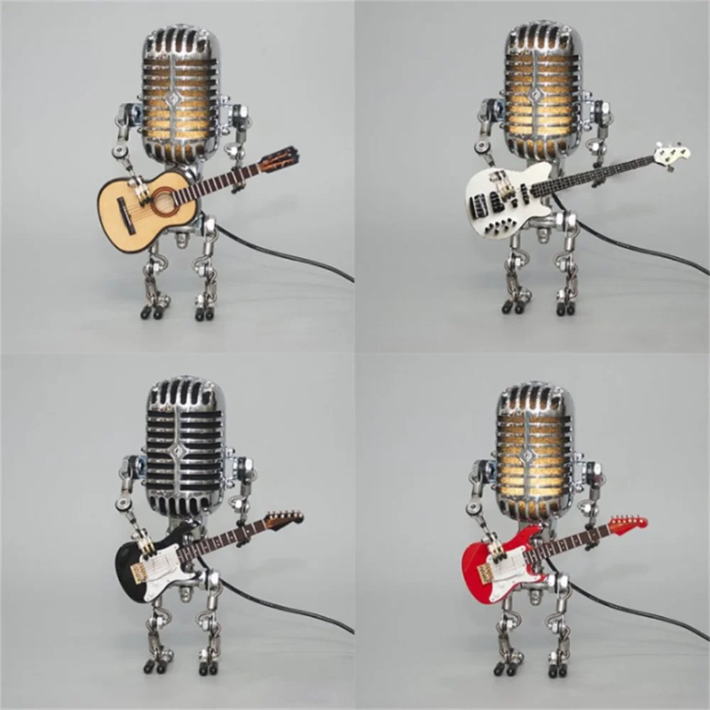 Guitarlamp | Lamp robot with guitar