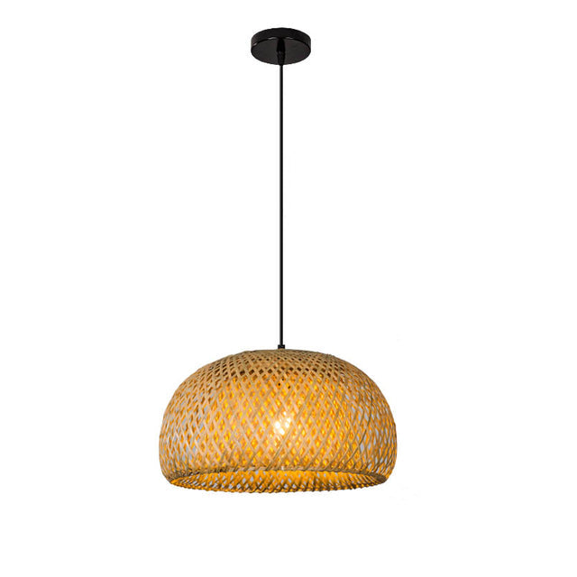 Handcrafted Rattan Pendant Light