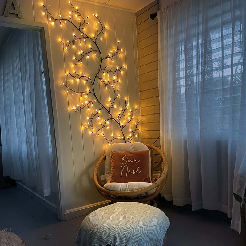 Handcrafted Willow Tree Lamp for Serene Home Ambiance – Calming Decorative Light for Any Room 0