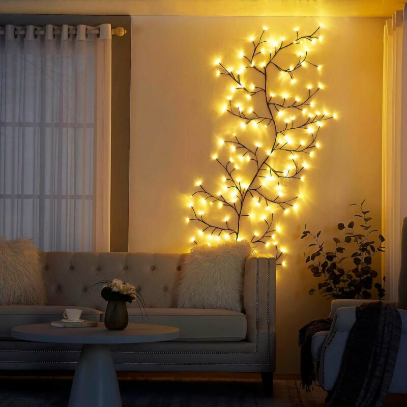 Handcrafted Willow Tree Lamp for Serene Home Ambiance – Calming Decorative Light for Any Room 1
