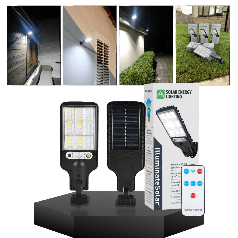 IlluminateSolar | Solar-LED-Außenleuchte