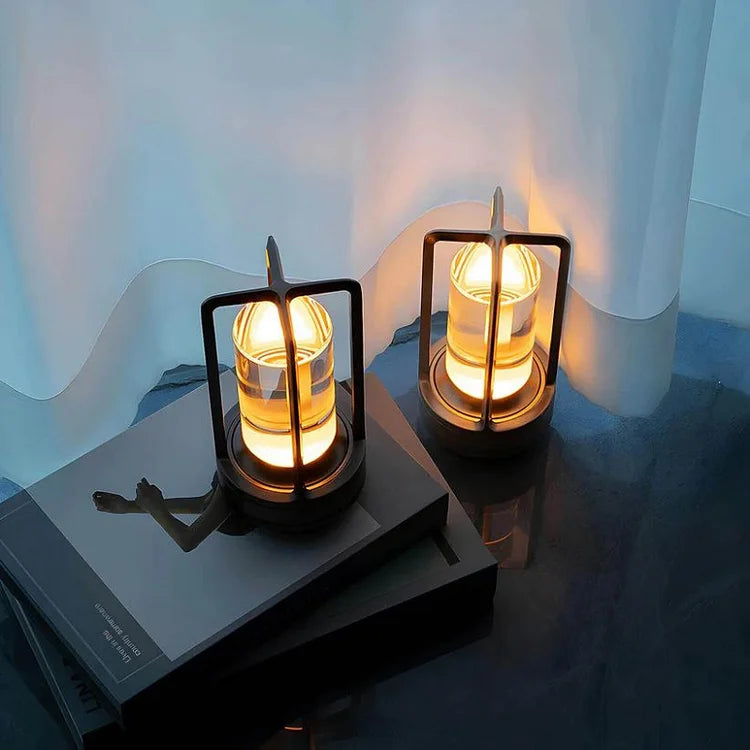 Ambient Lantern - Cordless Crystal Table Lamp
