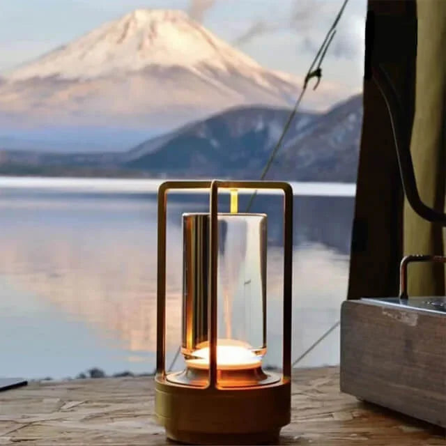 Ambient Lantern - Cordless Crystal Table Lamp