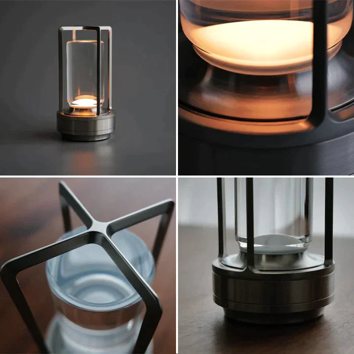 Ambient Lantern - Cordless Crystal Table Lamp