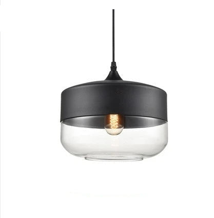 Laurissa | Lampada a sospensione in vetro e legno