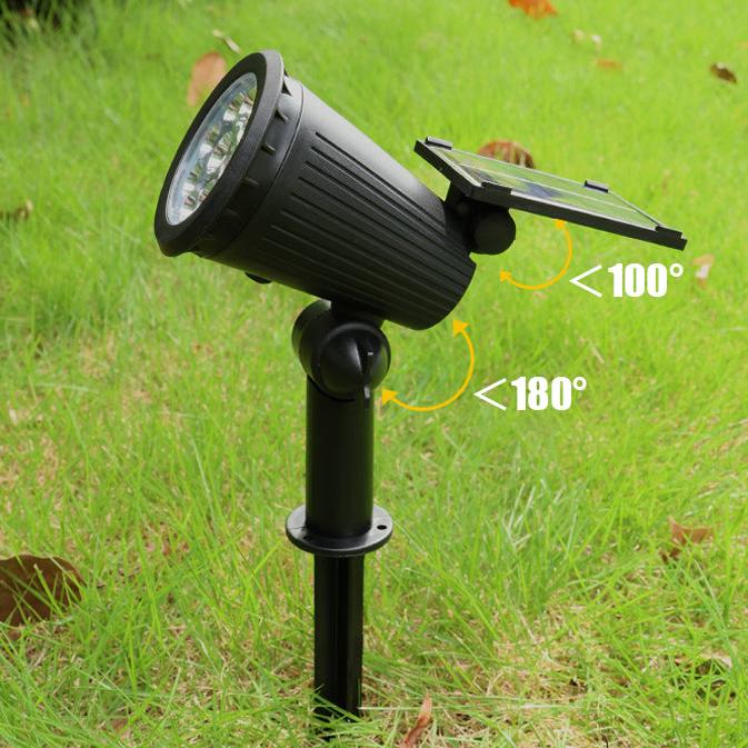 Lumaspot | Lampada Solare da Giardino con 9 Colori LED Regolabili per Luci Esterne