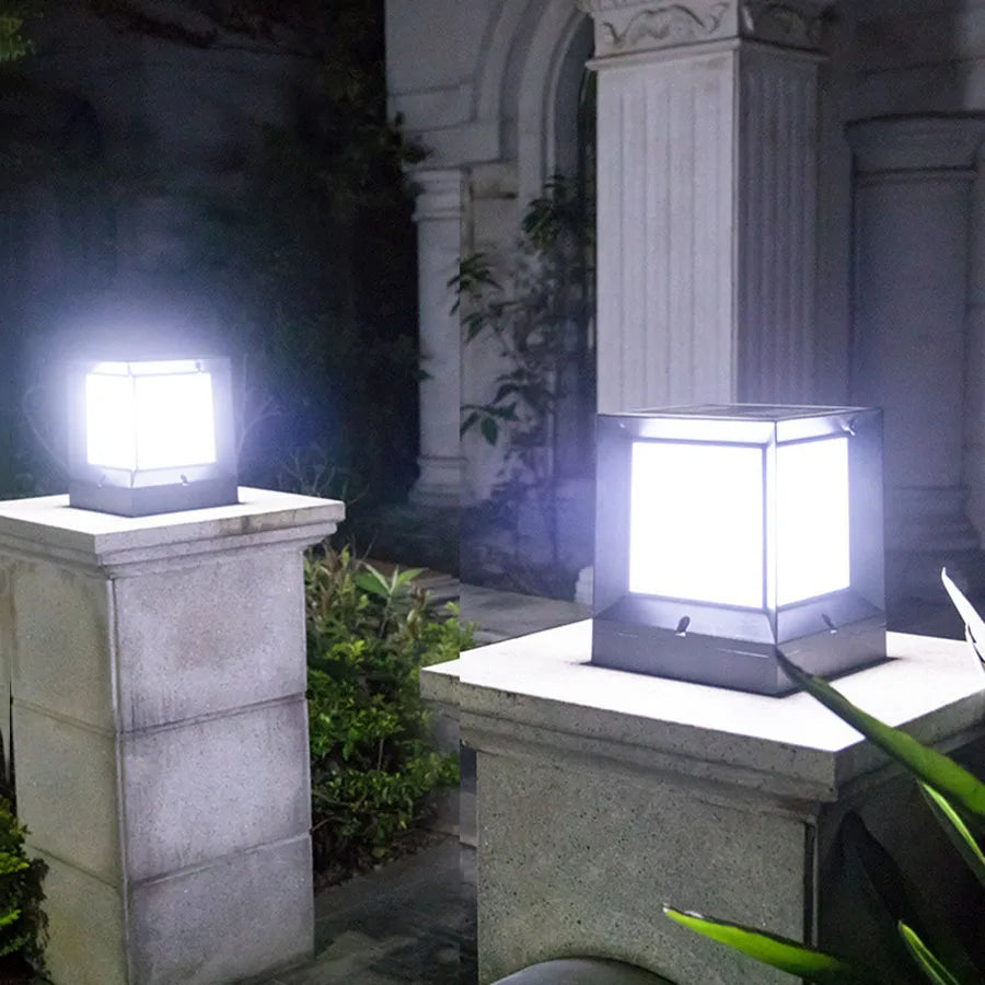 Lampada da terra moderna per esterni