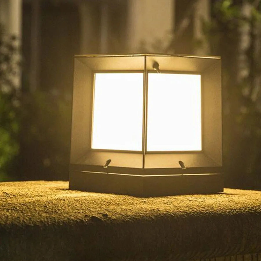 Lampada da terra moderna per esterni