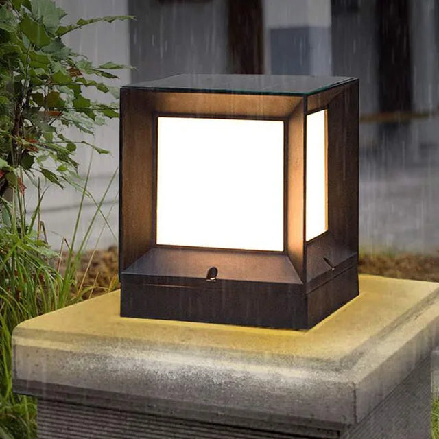Lampada da terra moderna per esterni