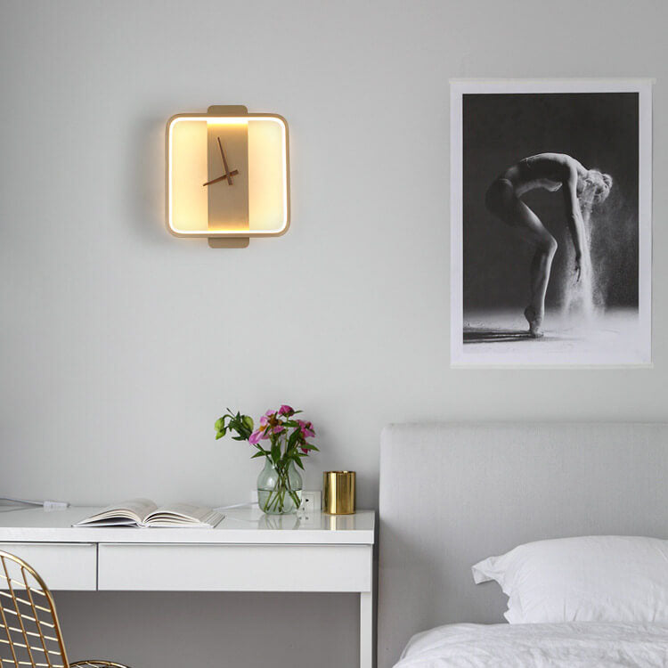 Luminara | Modern Digital Wall Clock Decor with LED Lighting 1