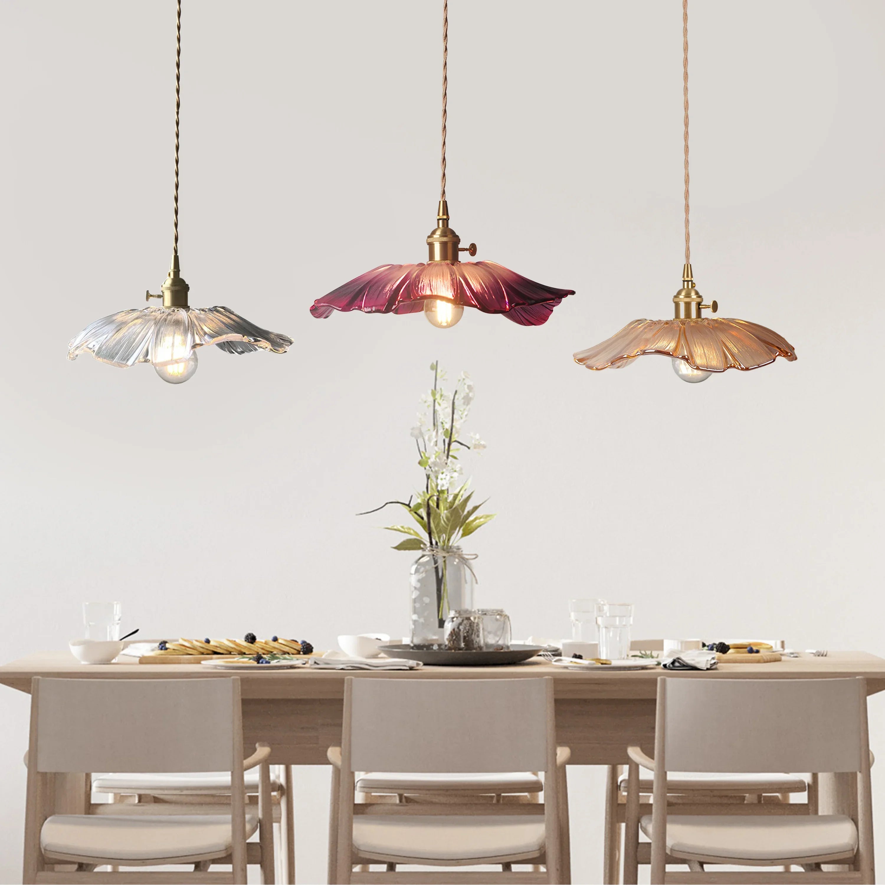 Luminara | Retro Glass Pendant Light 1
