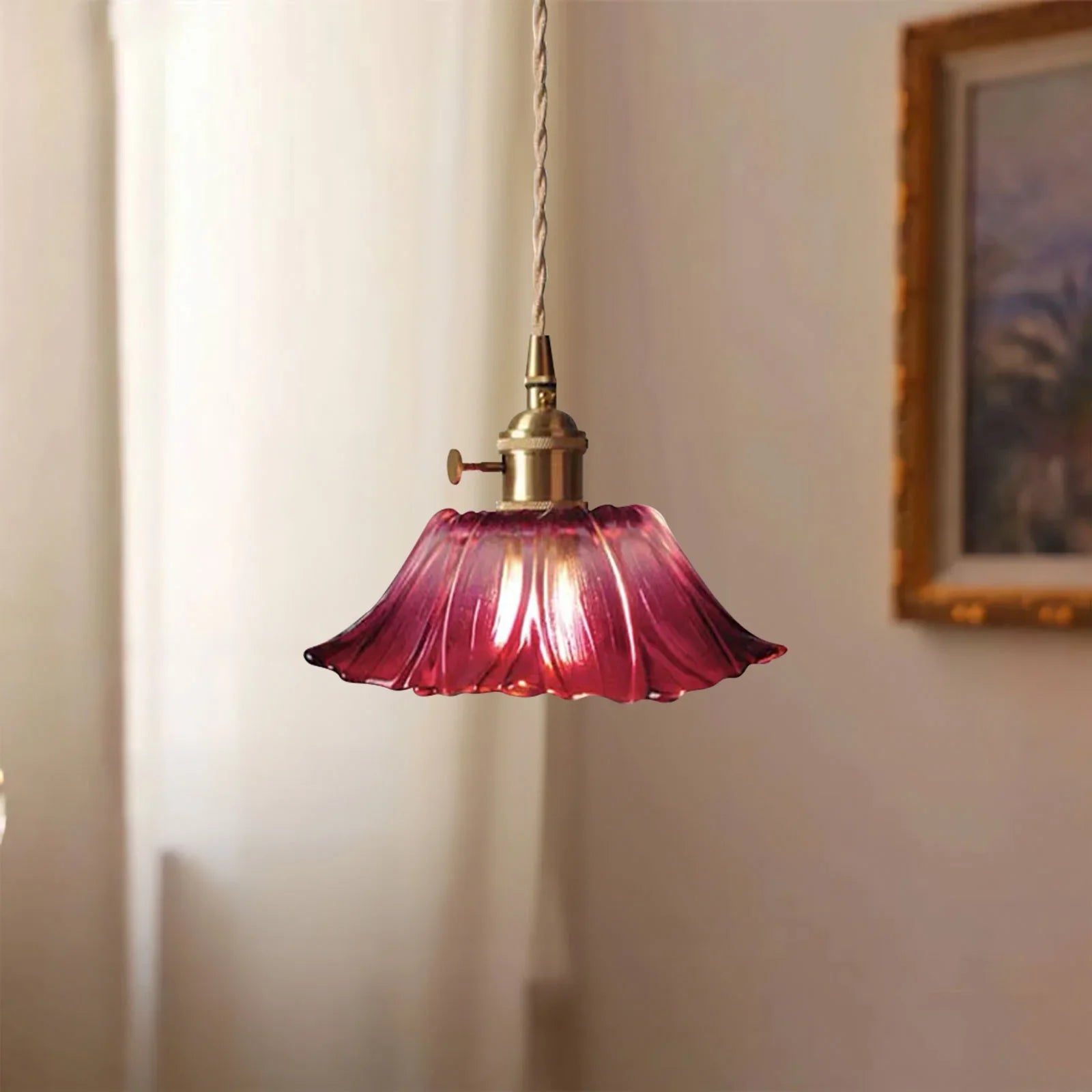 Luminara | Retro Glass Pendant Light 14