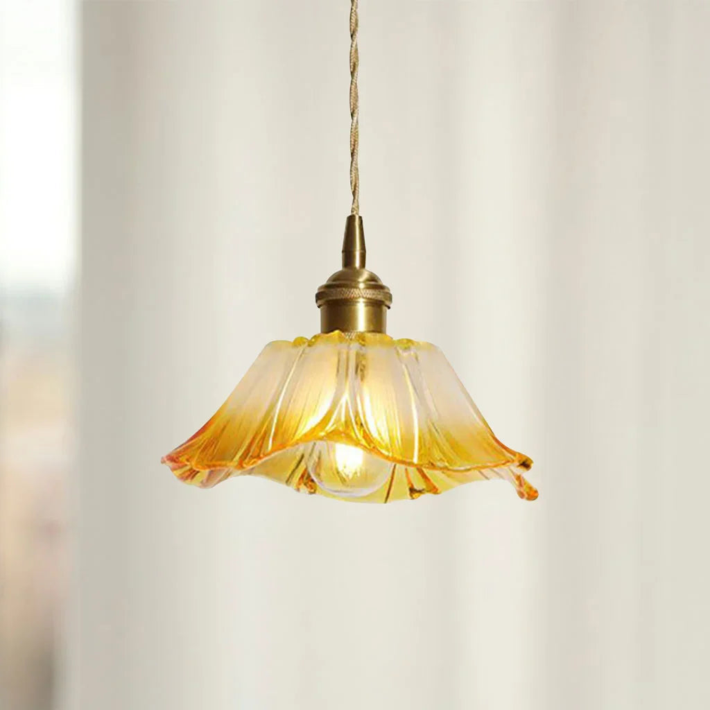 Luminara | Retro Glass Pendant Light 16