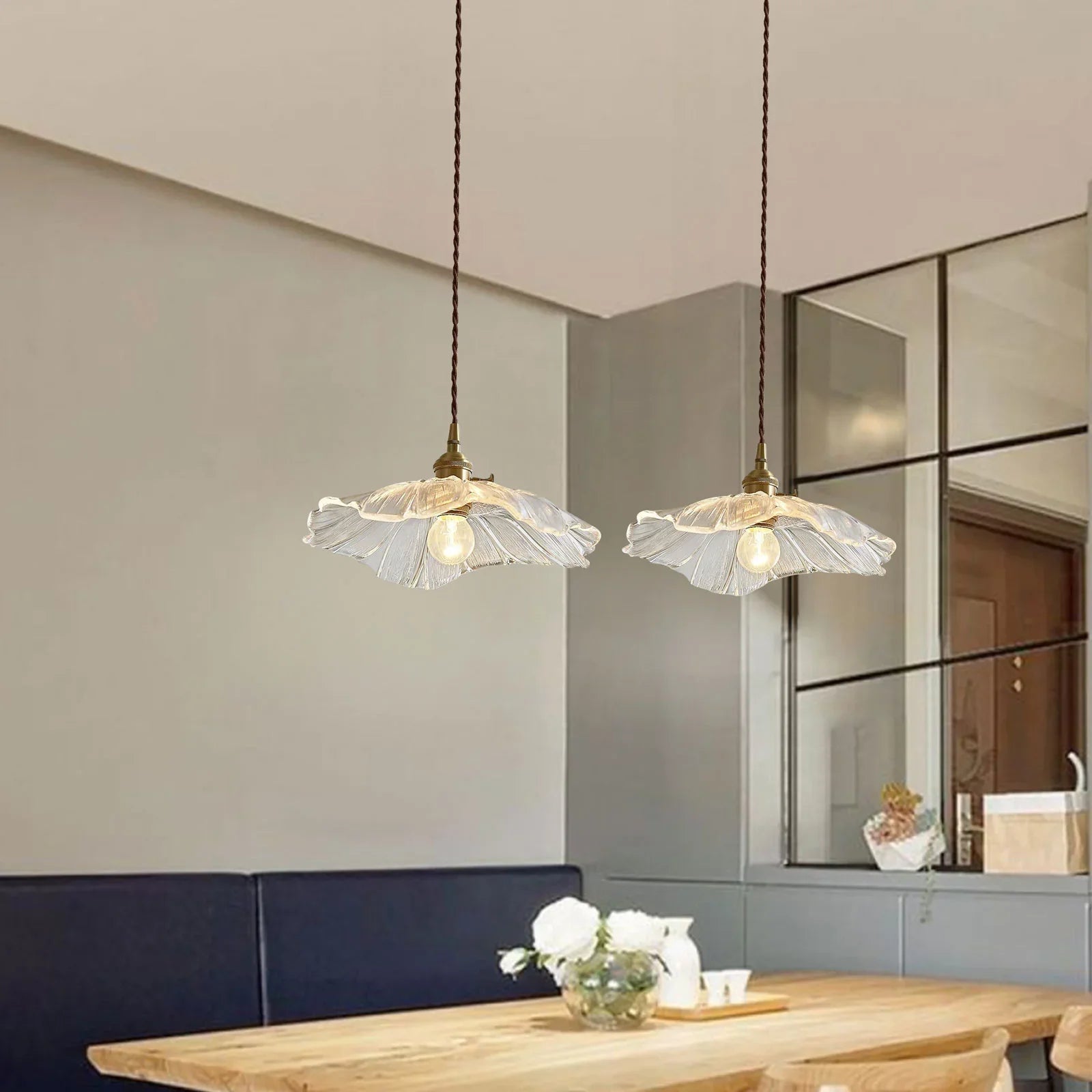 Luminara | Retro Glass Pendant Light 7