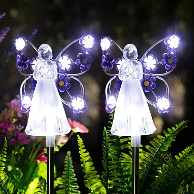 Tuinlampen met engelenvleugelontwerp