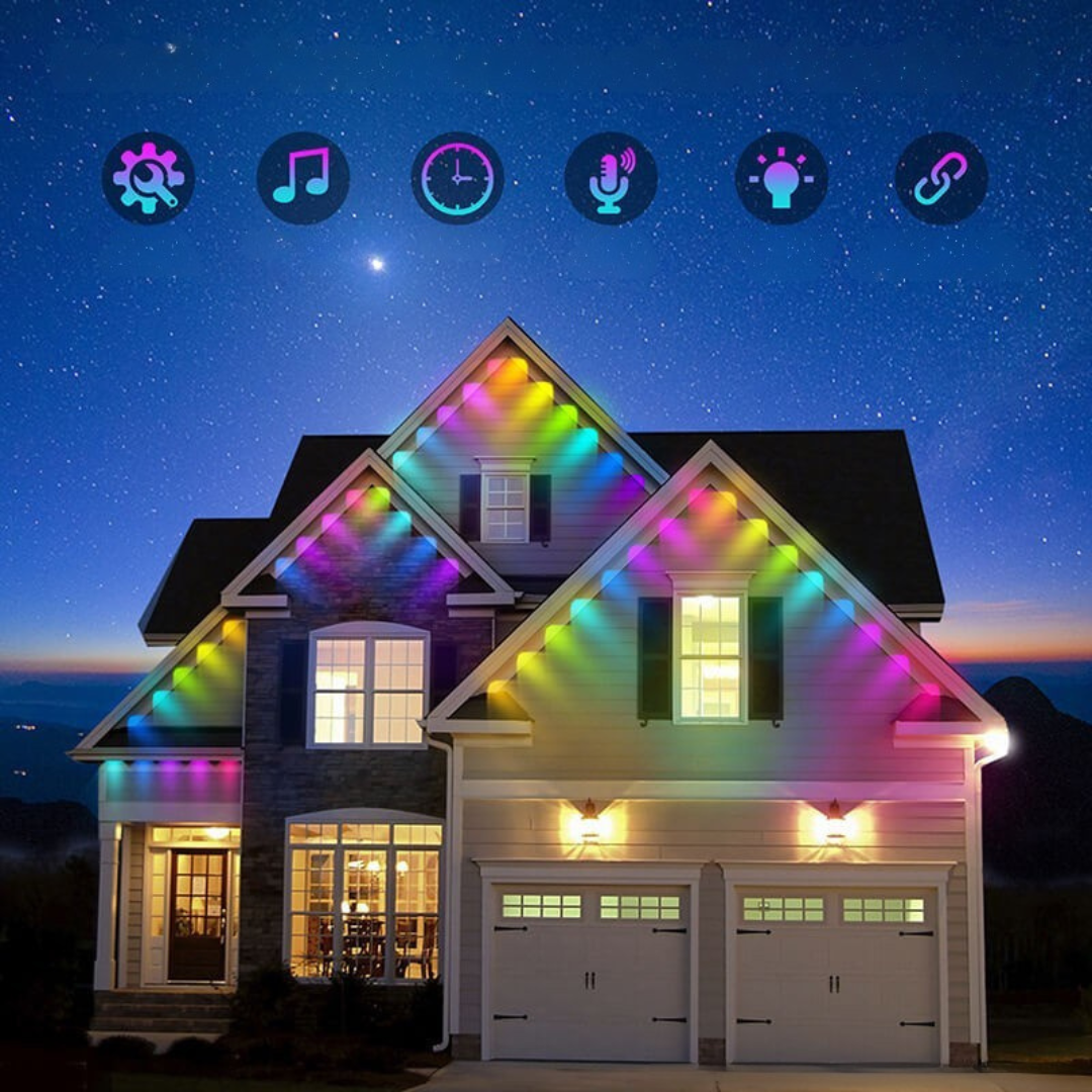 Luminova | App-gesteuerte LED-Weihnachtsbeleuchtung