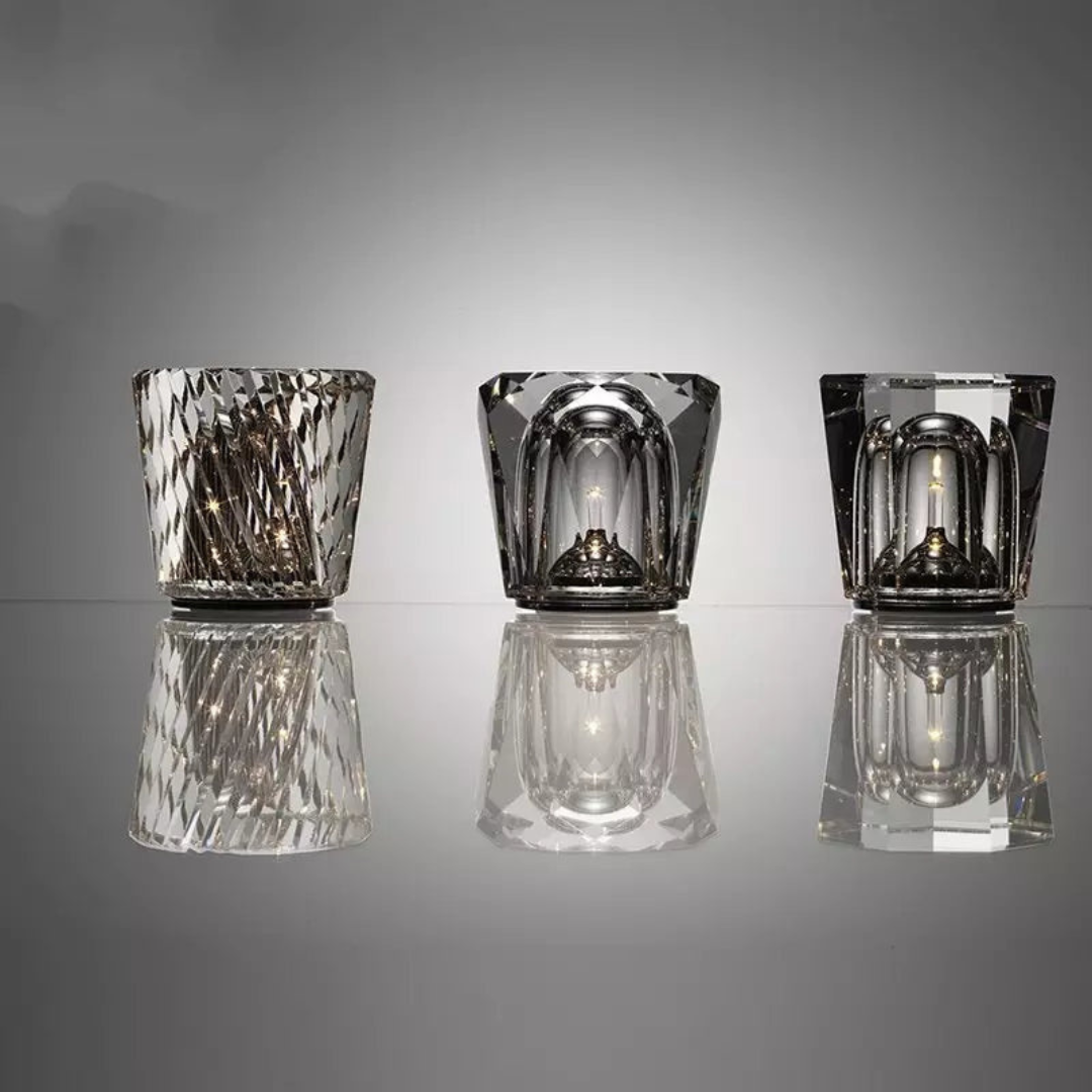 Lumex |  Wireless Crystal Table Lamp