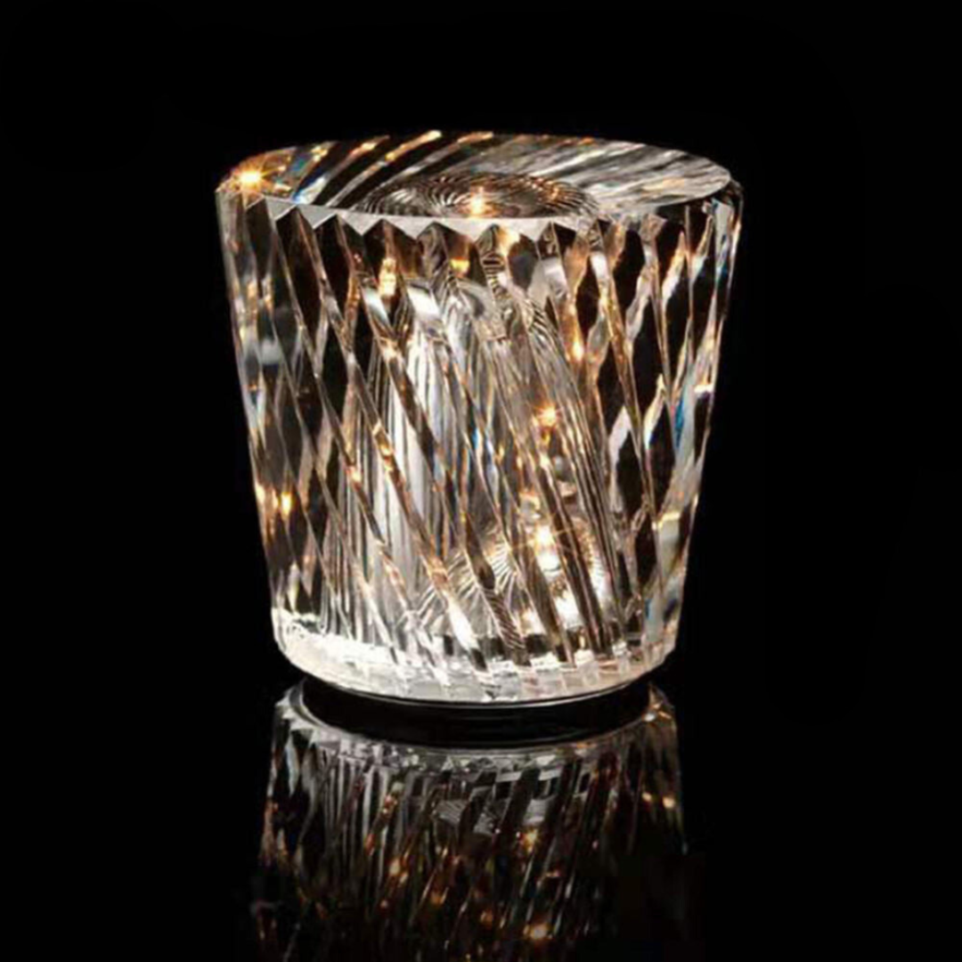 Lumex |  Wireless Crystal Table Lamp
