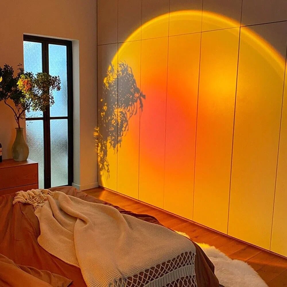 LED Sonnenuntergangslampe
