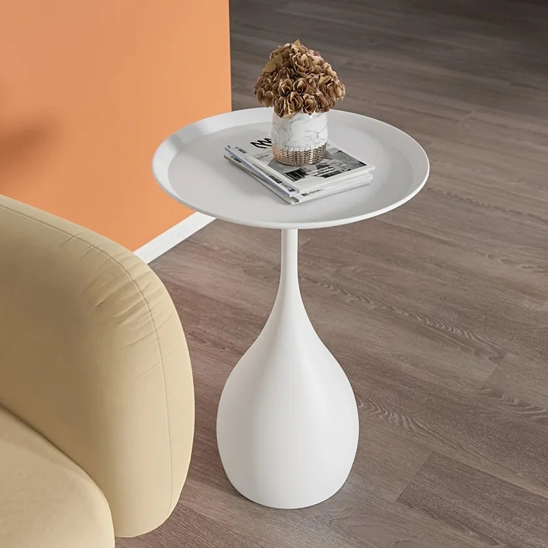 Ariessa | Mobile Round Side Table