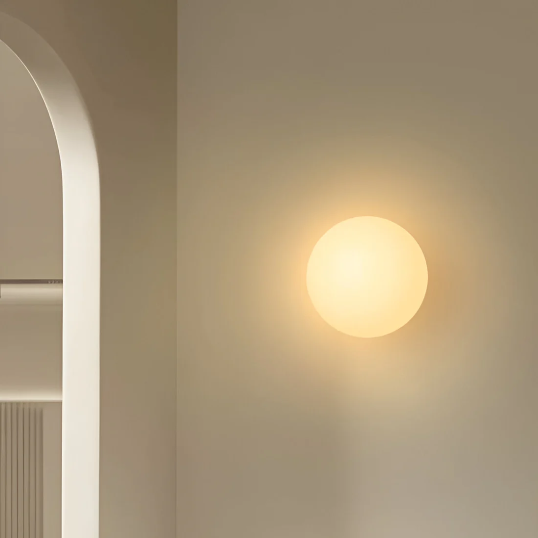 Lumosphere | Aplique de pared moderno de vidrio
