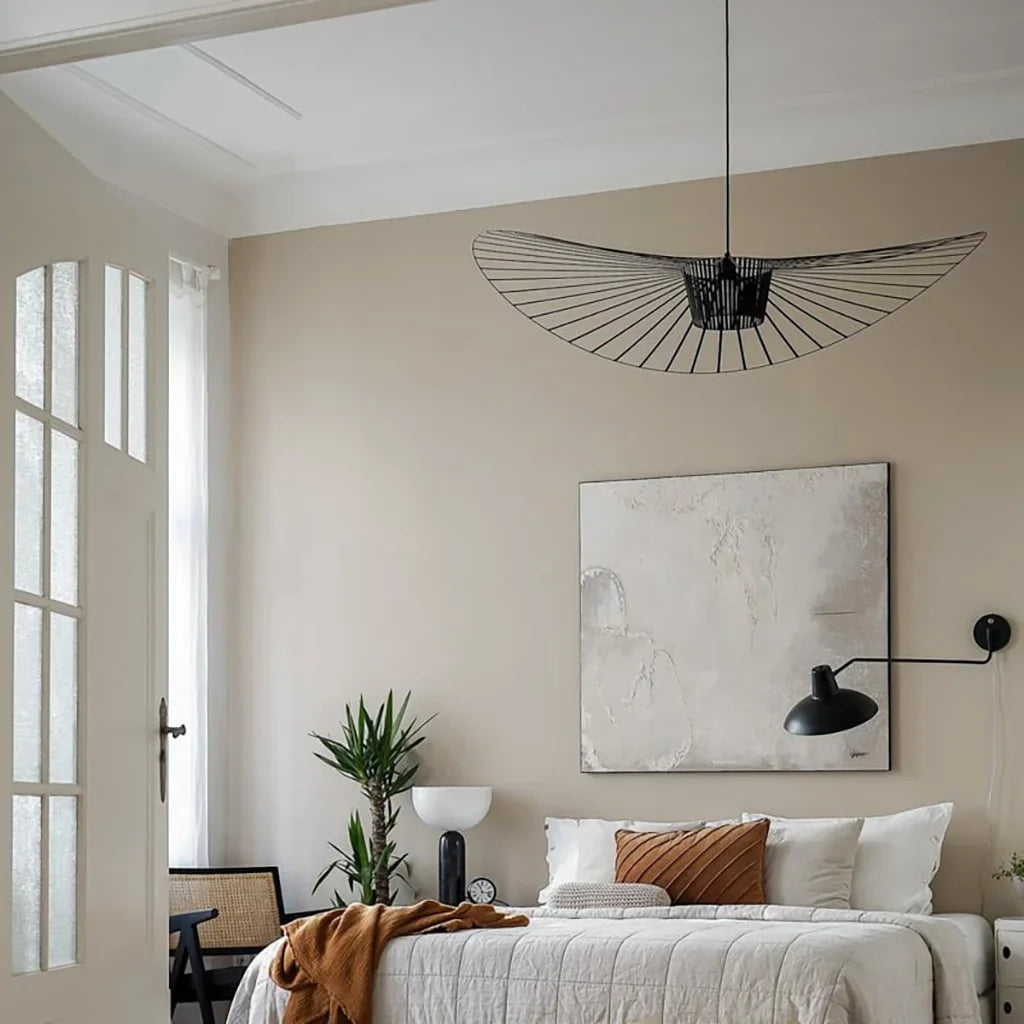 Lumosphere | Modern Straw Hat Pendant Light 8