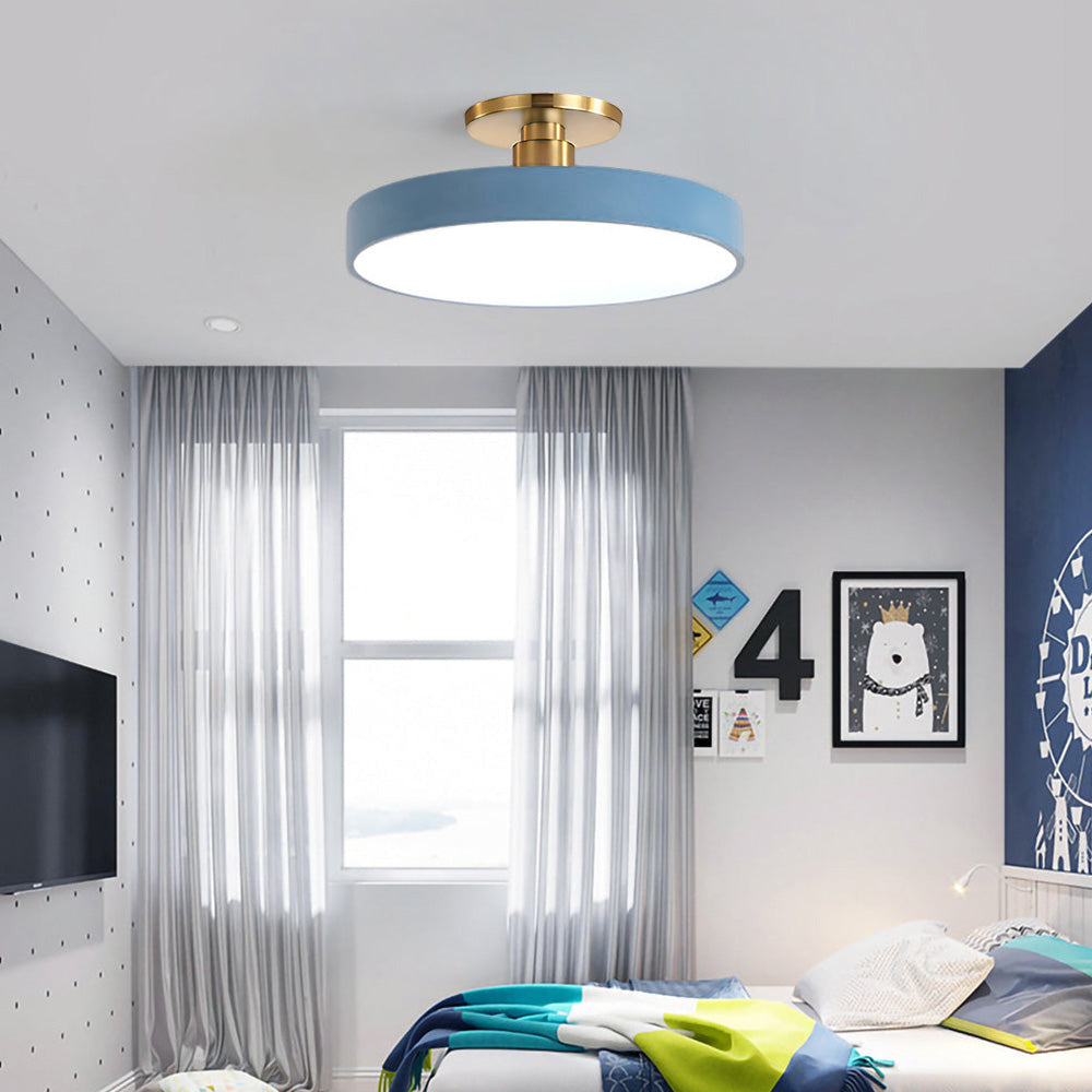 Lumosphere | Round Semi-Flush Ceiling Light 12