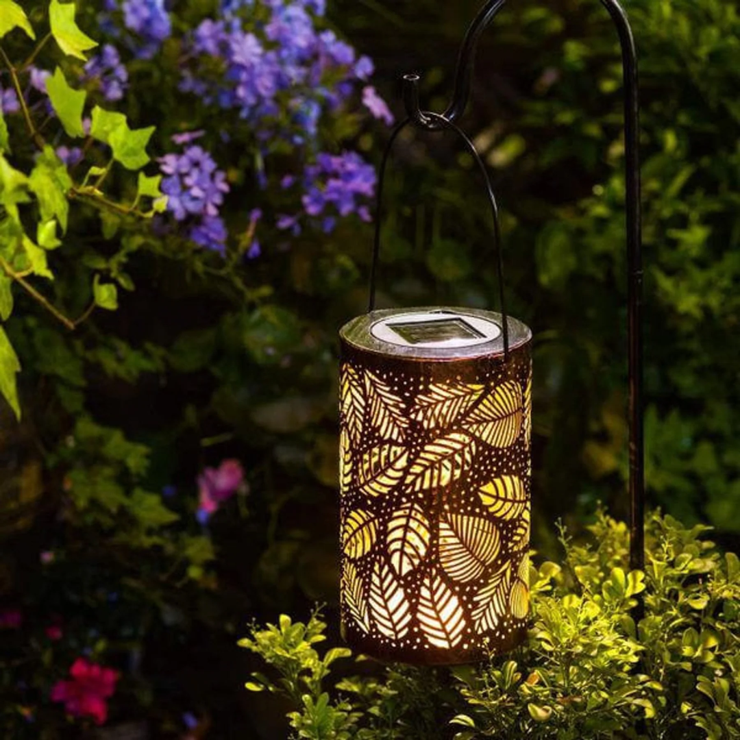 Lumosphere | Solar Outdoor Lights with Elegant Leaf Motif 1
