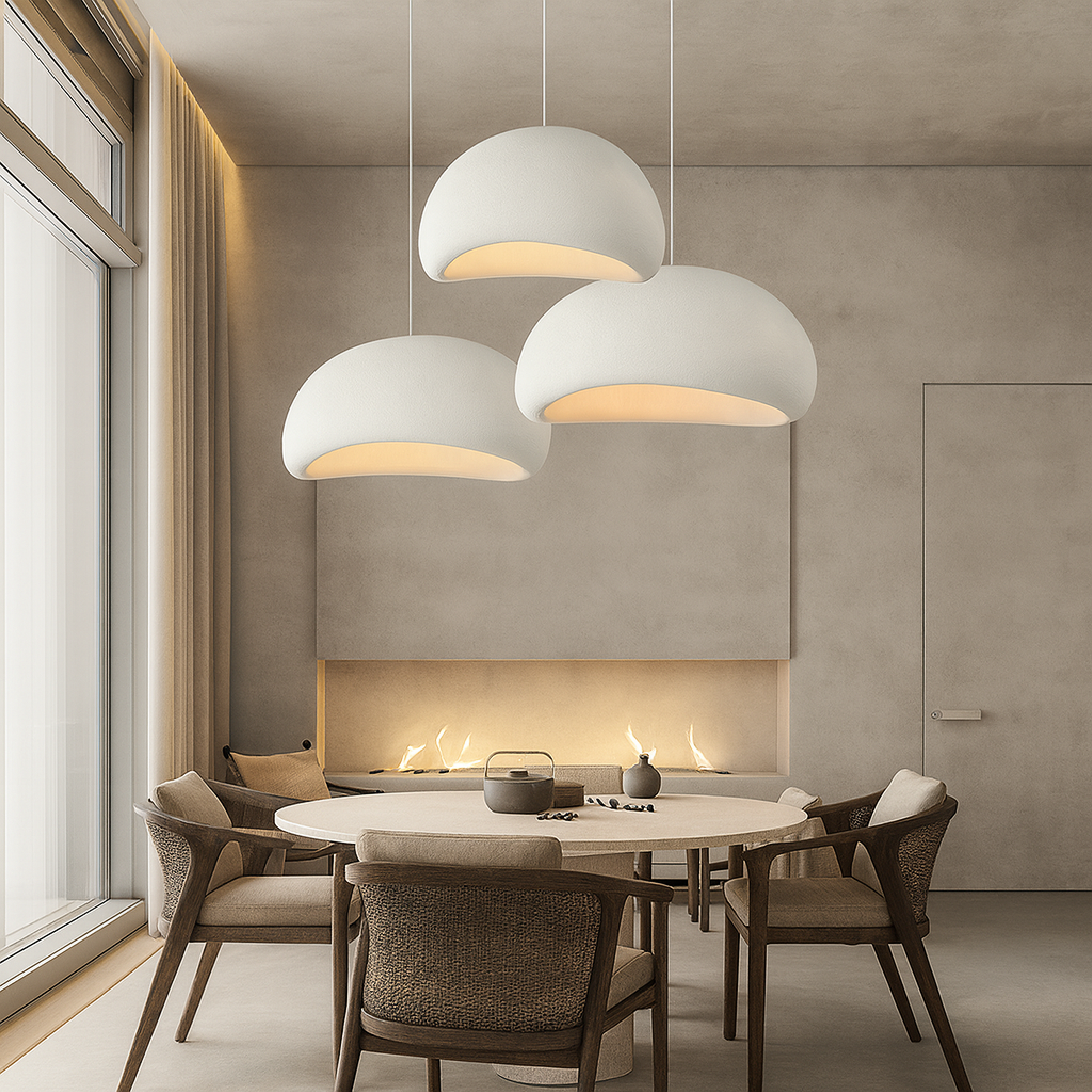 Lumosera | Lampada a sospensione Wabi Sabi