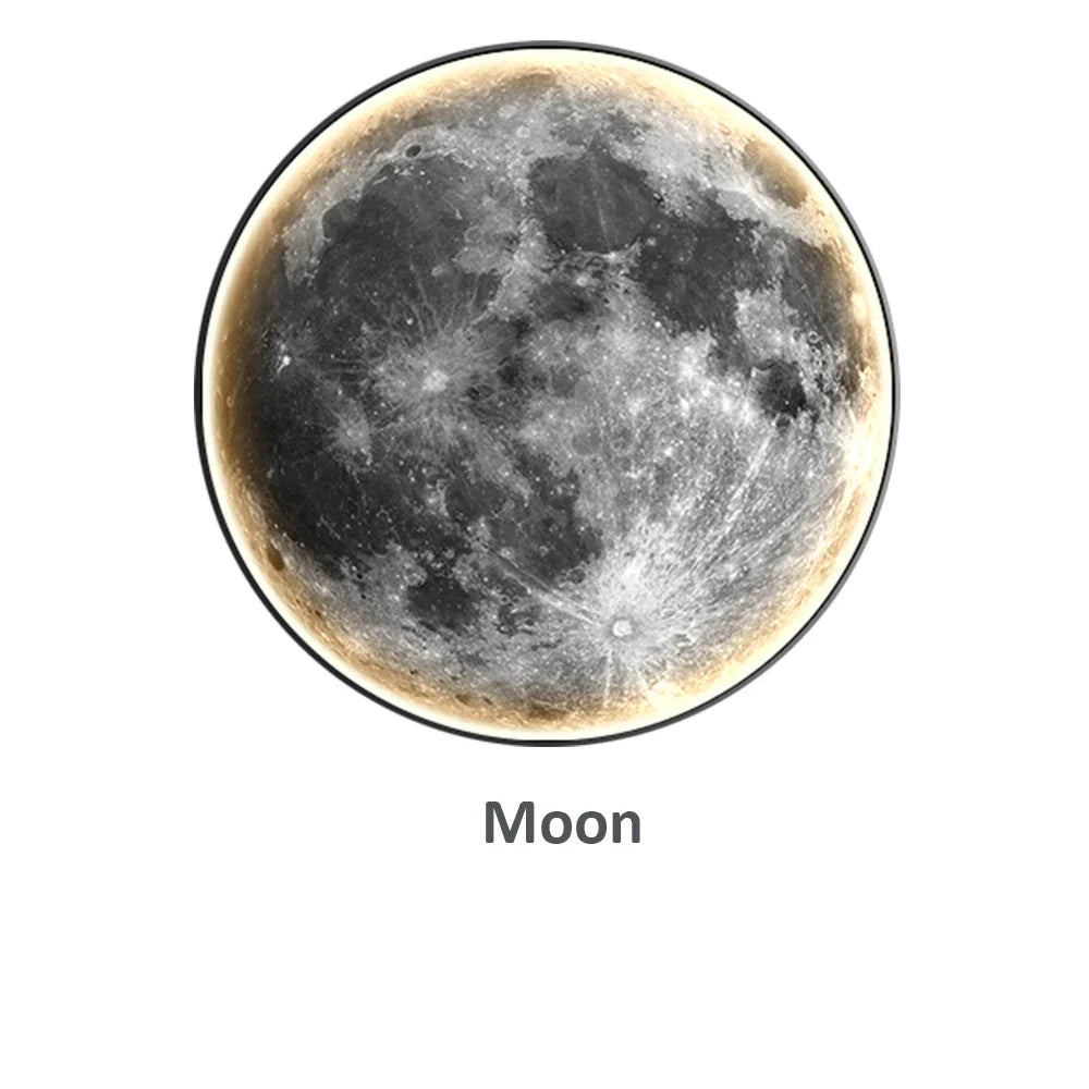 LunaLux luz de pared LED luna