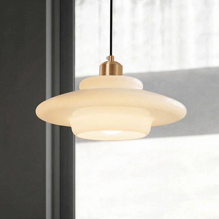 Lampada a sospensione in vetro elegante