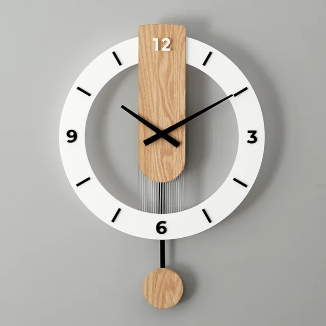 Lunara | Large Modern Wall Clock Decor - Oversized Design for Living Room 0