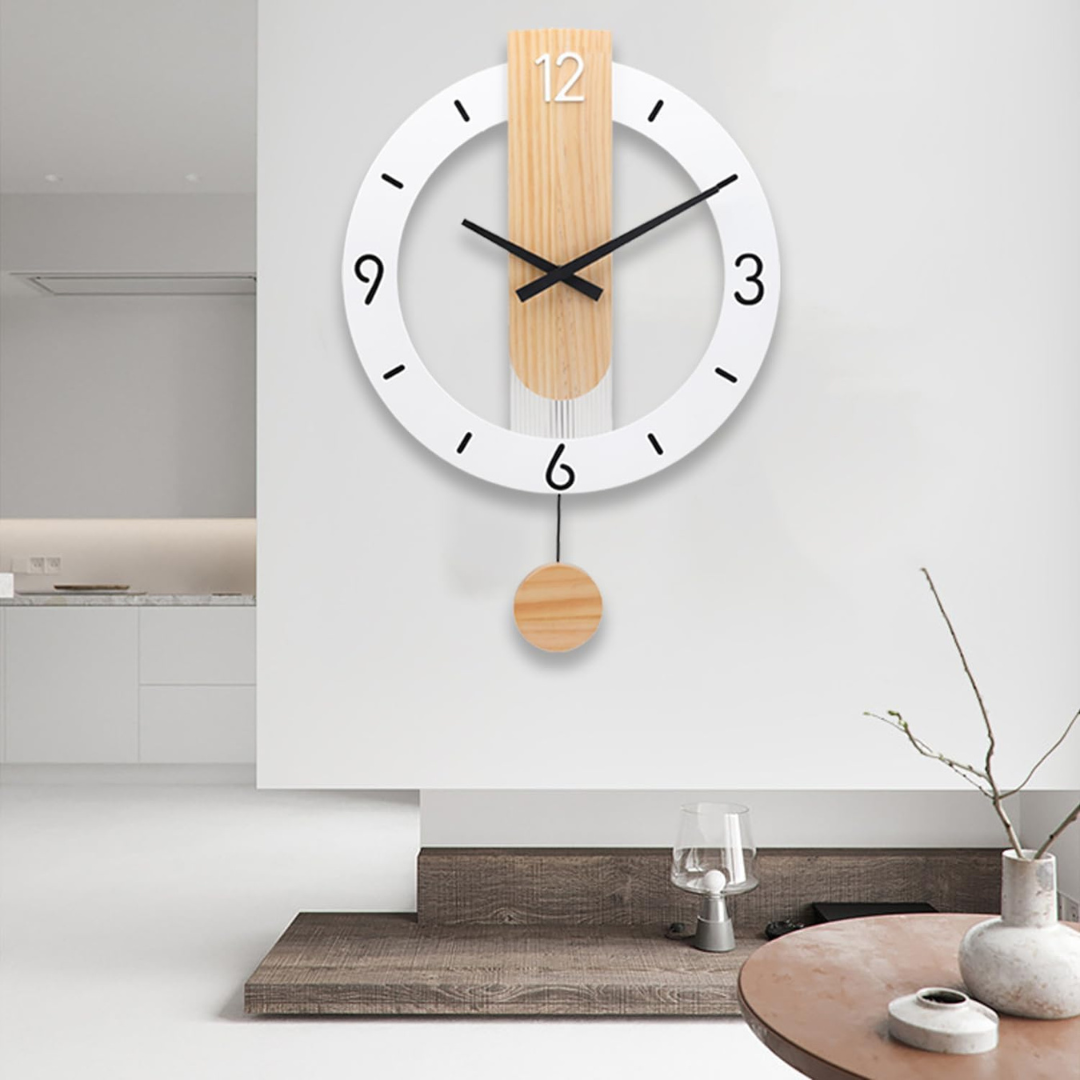 Lunara | Large Modern Wall Clock Decor - Oversized Design for Living Room 3