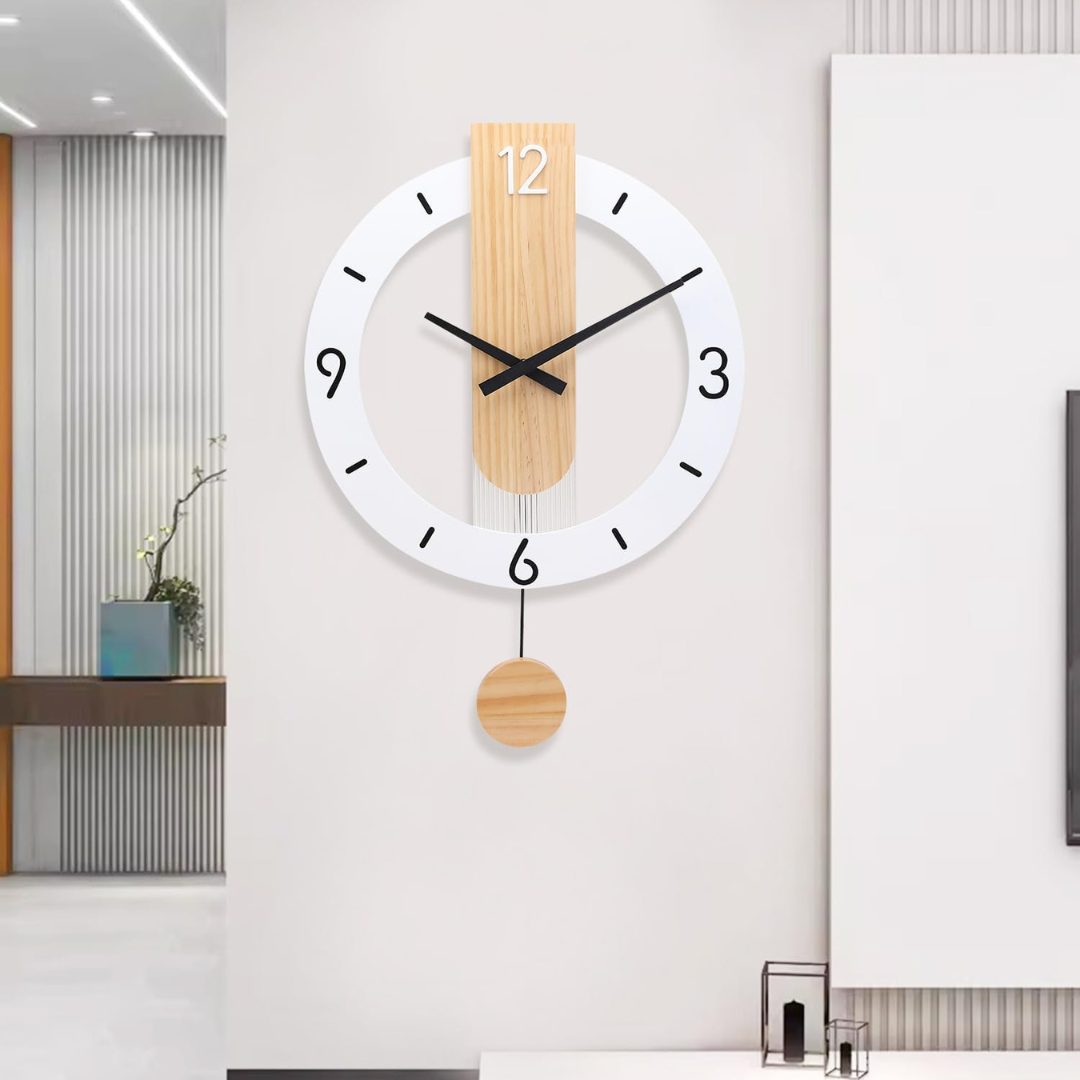 Lunara | Large Modern Wall Clock Decor - Oversized Design for Living Room 4