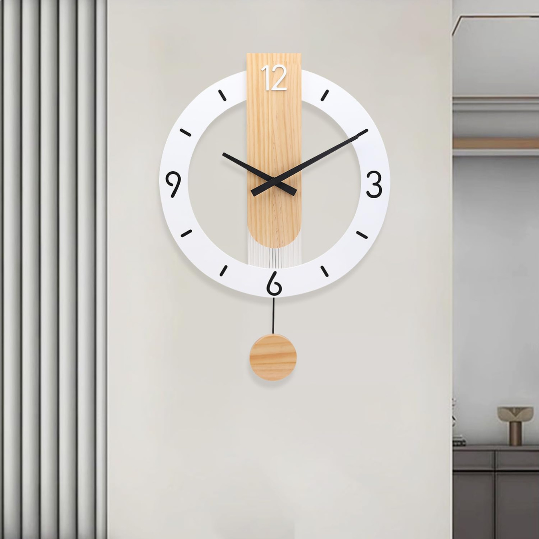 Lunara | Large Modern Wall Clock Decor - Oversized Design for Living Room 5