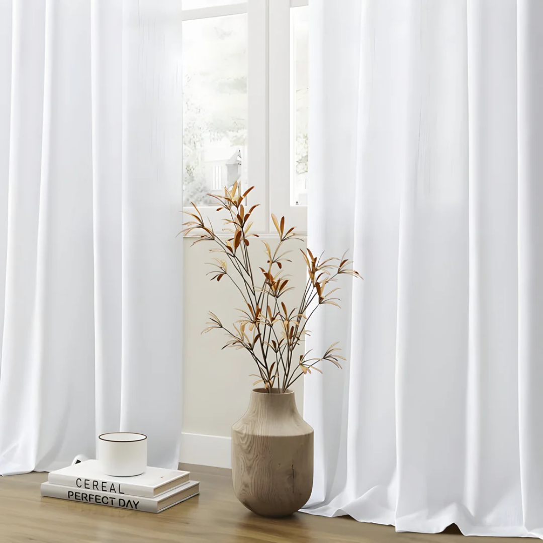 Lunara | Pinch Pleat Linen Curtains for Living Room 5