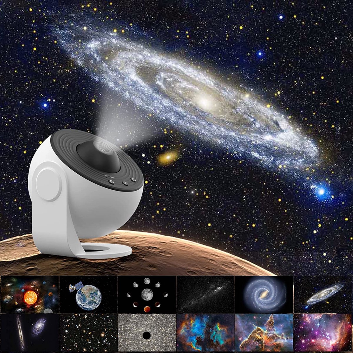 Lunara | Proyector de cielo estrellado